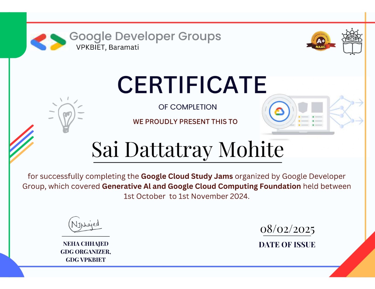 Sai Mohite - Full Stack Developer | AI & ML Enthusiast